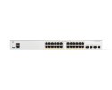 Cisco C1200-24P-4X łącza sieciowe Zarządzany L2/L3 Gigabit Ethernet (10/100/1000) Biały Cisco