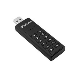 KEYPAD SECURE USB 3.0 DRIVE/256-BIT AES ENCRY 128GB USB A Verbatim