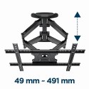 GEMBIRD UCHWYT ŚCIENNY REGULOWANY LCD 32"-75" VESA MAX 600 X 400MM, DO 45KG GEMBIRD