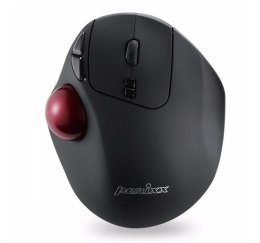 Mysz bezprzewodowa Perixx PERIMICE 717 laserowa trackball 34mm czarna Peiying