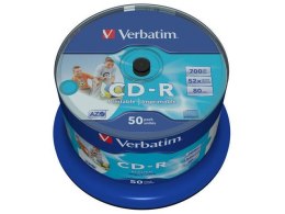 Płyta CD Verbatim 43438 (700MB; 52x; 50szt.; Cake) Verbatim