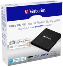 VERBATIM NAPĘD ZEWNĘTRZNY BLU-RAY X6 ULTRA HD 4K USB-C 3.1 43888 Verbatim