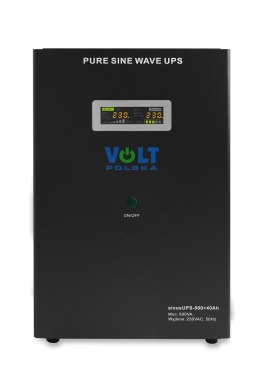 VOLT Zasilacz awaryjny SINUS UPS 500 + 40Ah (300/500W) Volt Polska