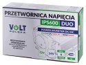 Przetwornica napiecia IPS 600 DUO 12/24V/230V Volt Polska