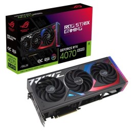 Karta graficzna ASUS ROG Strix GeForce RTX 4070 SUPER OC 12GB GAMING ASUS