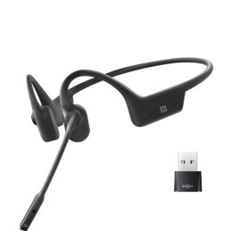 SHOKZ OpenComm UC Black Zestaw słuchawkowy Bezprzewodowy Ręczny Połączenia/muzyka USB Typu-A Bluetooth Czarny SHOKZ