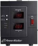 PowerWalker AVR 3000 SIV FR regulator napięcia 1 x gniazdo sieciowe 110-280 V Czarny POWER WALKER