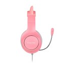 KRUGER & MATZ SŁUCHAWKI NAUSZNE GAMER KIDS PINK Kruger & Matz