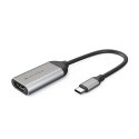 HYPER HD-H8K USB Type-C HDMI Stal nierdzewna Hyperice