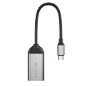 HYPER HD-H8K USB Type-C HDMI Stal nierdzewna Hyperice