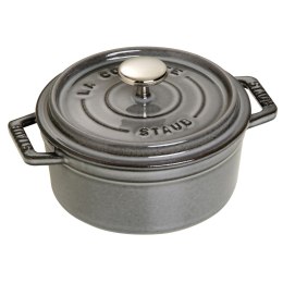 Garnek żeliwny okrągły Staub - 400 ml, Grafitowy STAUB