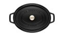 STAUB Żeliwny garnek owalny 40509-322-0 6,7l czarny ZWILLING