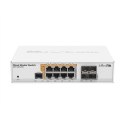 Mikrotik CRS112-8P-4S-IN łącza sieciowe Gigabit Ethernet (10/100/1000) Obsługa PoE Biały MikroTik