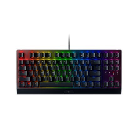 Razer | Czarna Wdowa V3 | Klawiatura do gier | Światło LED RGB | NORD | Czarny | Przewodowy RAZER