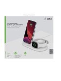 BELKIN WIRELESS CHARGER 3IN1 STAND/PAD/APPLE WATCH WHITE Belkin