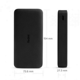 Powerbank RedMi 20000mAh 18W Fast charge (black) Xiaomi