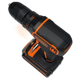 BD WKRĘTARKA 18V BDCDC18KB 2x1,5Ah BLACK+DECKER