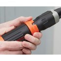 Black & Decker BCF601C-XJ wkrętak zasilany/zakrętark udarowy 220 RPM Czarny, Pomarańczowy BLACK+DECKER