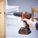 Black & Decker BDCHD18-QW wiertło 1400 RPM Czarny, Pomarańczowy Black&Decker