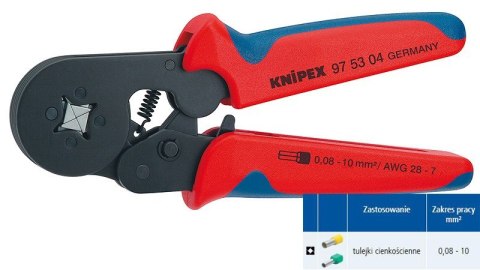 KNIPEX SZCZYPCE DO ZACISKANIA TULEJEK KNIPEX