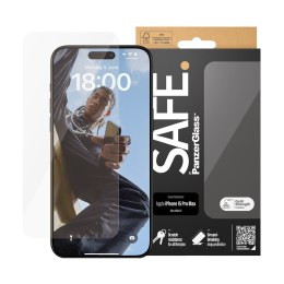 PanzerGlass SAFE. Screen Protector iPhone 2023 6.7 Pro Max Ultra-Wide Fit Przezroczysta ochrona ekranu Apple 1 szt. PanzerGlass