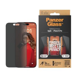 PanzerGlass Ultra Wide Fit Privacy Przezroczysta ochrona ekranu Apple 1 szt. PanzerGlass