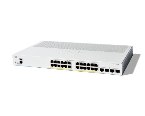 Cisco Catalyst 1200 Zarządzany L2 Gigabit Ethernet (10/100/1000) Obsługa PoE 1U Biały Cisco