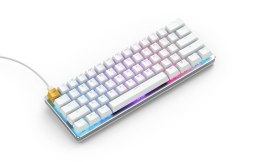 Glorious PC Gaming Race GMMK klawiatura USB QWERTY Amerykański międzynarodowy Srebrny, Biały GLORIOUS