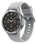 Samsung Galaxy Watch4 Classic 3,56 cm (1.4") OLED 46 mm Cyfrowy 450 x 450 px Ekran dotykowy Srebrny Wi-Fi GPS Samsung