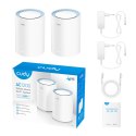 Access Point CUDY M1200 (2-Pack) AC1200 Dual Band Wi-Fi 2x 10/100Mbps Mesh CUDY