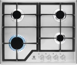 Płyta gazowa Electrolux EGS6426SX (4 pola grzejne; kolor srebrny) Electrolux