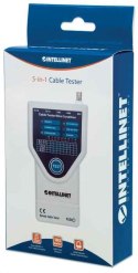 INTELLINET TESTER OKABLOWANIA 5-W-1 RJ11/RJ45/USB/1394/BNC 780094 Intellinet