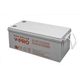 AKUMULATOR VOLT POLSKA DEEP CYCLE VPRO SOLAR 12V 220AH VRLA BEZOBSŁUGOWY Volt Polska