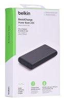 Powerbank Belkin BoostCharge Power Bank 20K 2xUSB-A + 1xUSB-C 20000mAh 15W Black Belkin