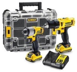 DeWALT DCK211D2T wkrętak zasilany/zakrętark udarowy Czarny, Szary, Żółty DeWalt