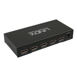 Lindy 38159 rozgałęziacz telewizyjny HDMI 4x HDMI LINDY