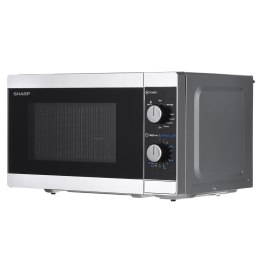 Kuchenka mikrofalowa SHARP YC-MG01E-S (800W; 20l; kolor srebrny) SHARP