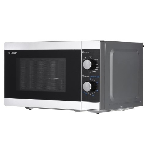 Kuchenka mikrofalowa SHARP YC-MG01E-S (800W; 20l; kolor srebrny) SHARP