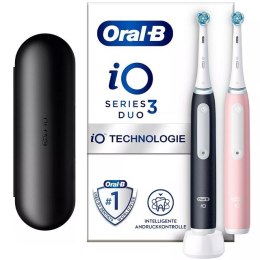 Braun Oral-B szczoteczka elektryczna iO 3 zestaw DUO BLACK&PINK Braun