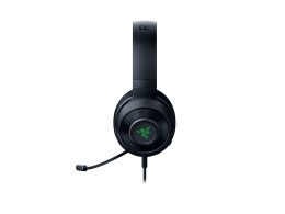 Razer Kraken V3 Zestaw słuchawkowy Przewodowa Opaska na głowę Gaming USB Typu-A Czarny RAZER