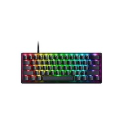 Razer | Mini klawiatura do gier | Huntsman V3 Pro | Klawiatura do gier | Przewodowe | Skandynawski | Czarny | Analogowy optyczny RAZER