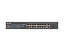 Lanberg Switch rack 19" POE+ 16x 100MB /2X COMBO GIGABIT ETHERNET 250W Lanberg