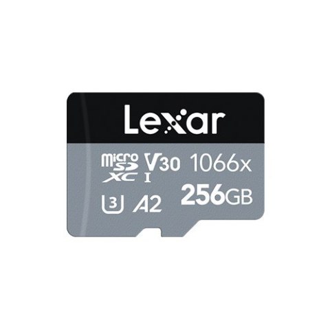 Karta microSDXC Lexar Pro LMS1066256G-BNANG 256GB UHS-I Silver 1066x Lexar