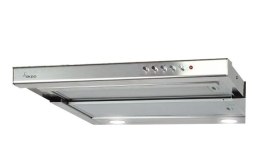 Okap podszafkowy teleskopowy AKPO WK-7 LIGHT 50 INOX (500mm; front stal nierdzewna) AKPO