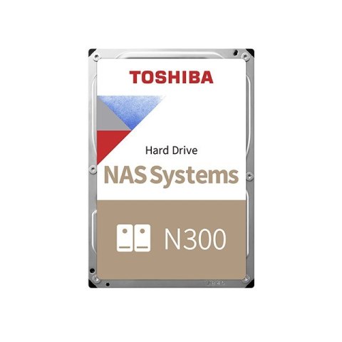 Toshiba N300 NAS dysk twardy 8 TB 7200 RPM 256 MB 3.5" SATA Toshiba