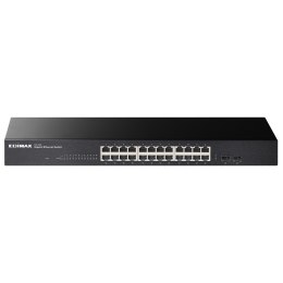 Edimax GS-1026 V3 łącza sieciowe Nie zarządzany Gigabit Ethernet (10/100/1000) Czarny EDIMAX