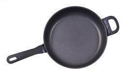 Patelnia BALLARINI Avola sauté z 2 uchwytami i pokrywką tytanowa 28 cm 75002-914-0 BALLARINI