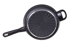 Patelnia BALLARINI Avola sauté z 2 uchwytami i pokrywką tytanowa 28 cm 75002-914-0 BALLARINI