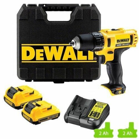 18v xr bezszczotkowa wiertarko-wkrętarka 1x2ah DeWalt