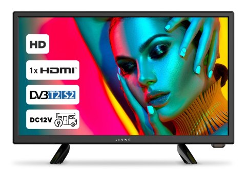 TV Kiano Slim 19" HD Ready, D-LED, DVB-T2 KIANO